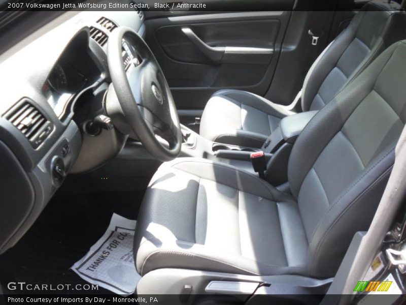 Black / Anthracite 2007 Volkswagen Jetta Wolfsburg Edition Sedan