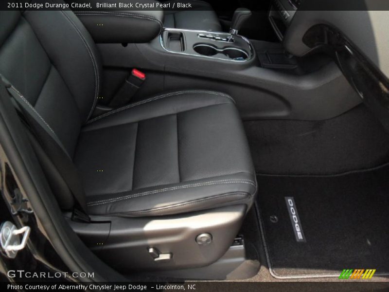Brilliant Black Crystal Pearl / Black 2011 Dodge Durango Citadel