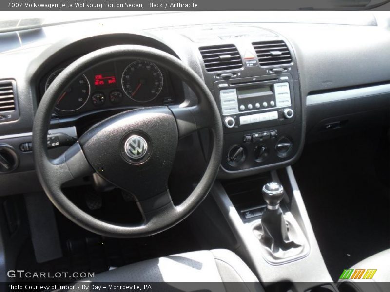 Black / Anthracite 2007 Volkswagen Jetta Wolfsburg Edition Sedan