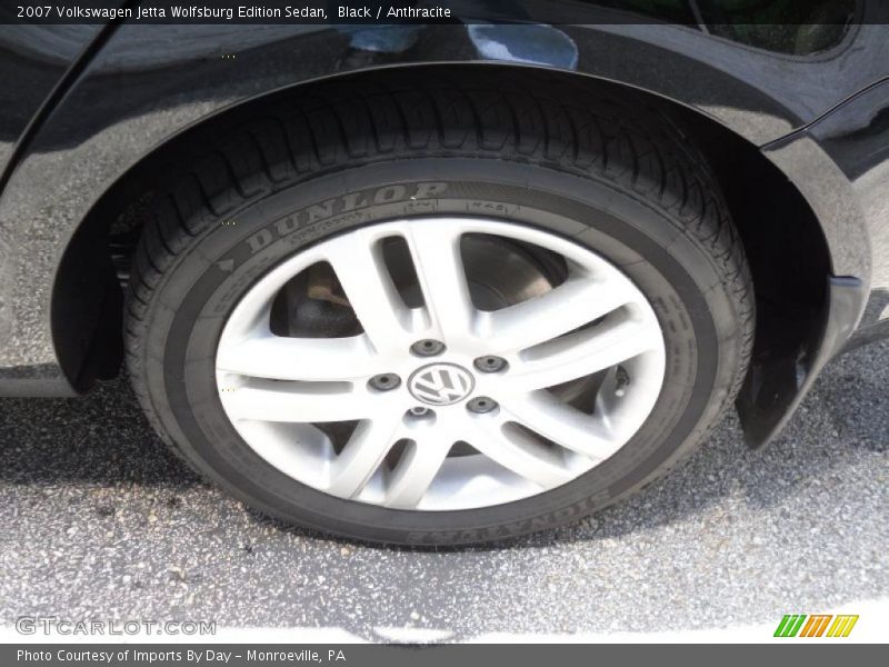 Black / Anthracite 2007 Volkswagen Jetta Wolfsburg Edition Sedan