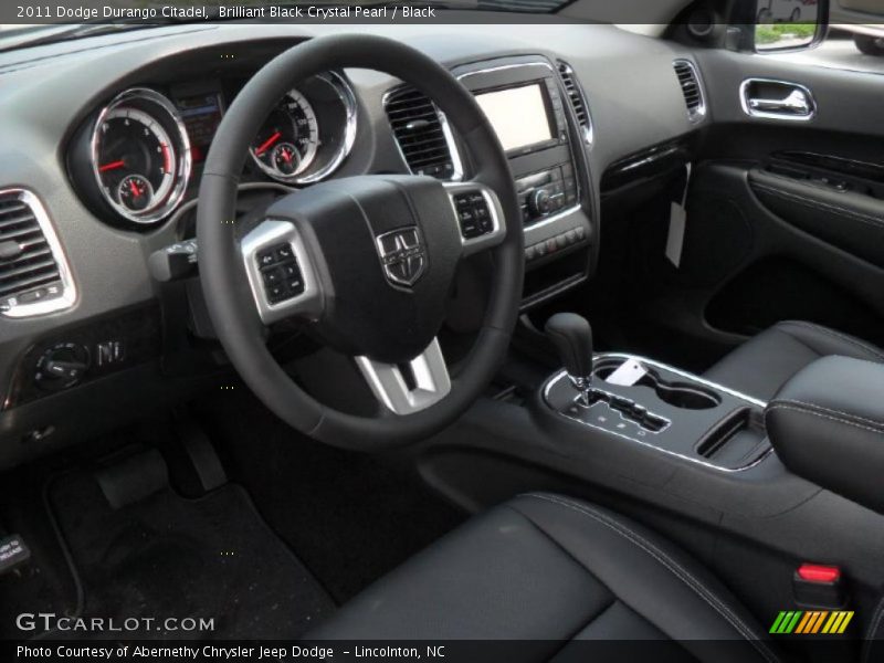  2011 Durango Citadel Black Interior