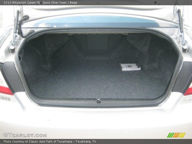 Quick Silver Pearl / Beige 2010 Mitsubishi Galant FE