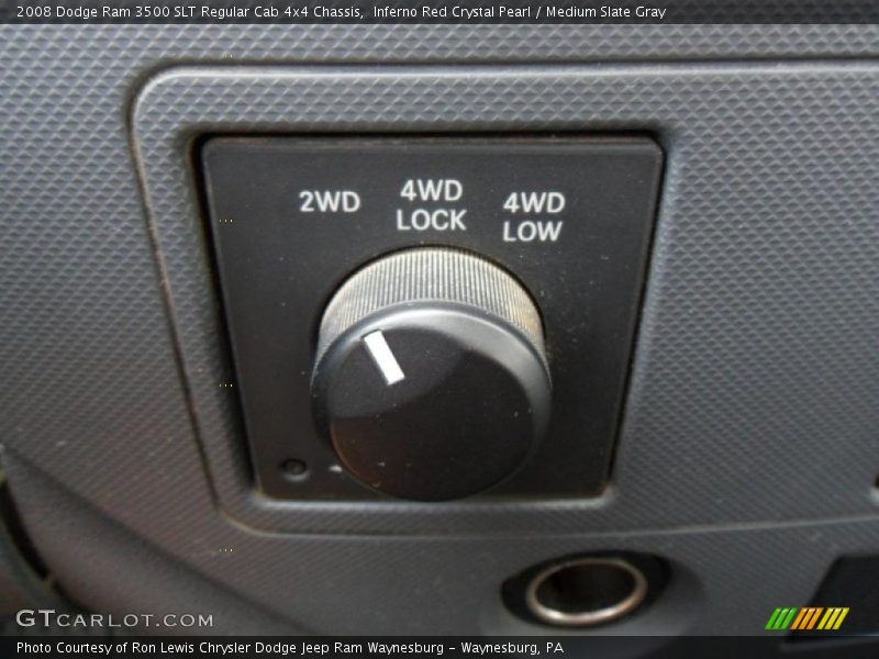 Controls of 2008 Ram 3500 SLT Regular Cab 4x4 Chassis