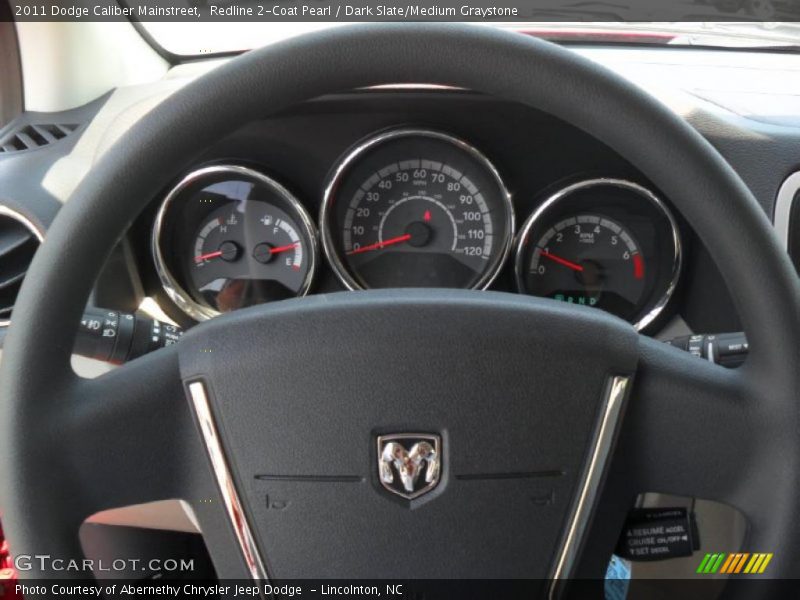 Redline 2-Coat Pearl / Dark Slate/Medium Graystone 2011 Dodge Caliber Mainstreet