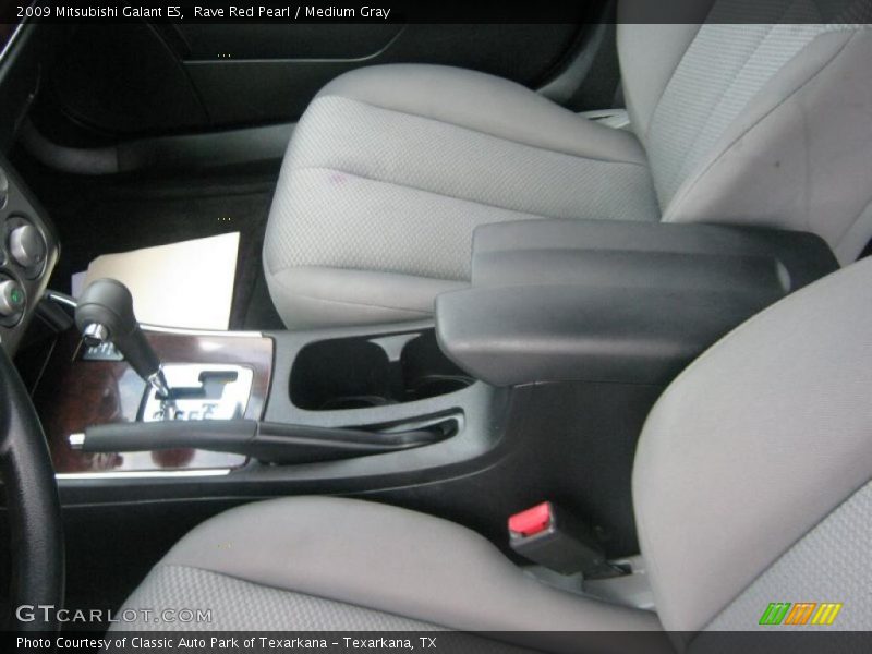 Rave Red Pearl / Medium Gray 2009 Mitsubishi Galant ES