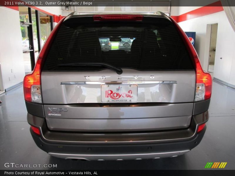 Oyster Grey Metallic / Beige 2011 Volvo XC90 3.2