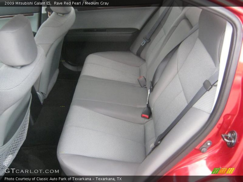 Rave Red Pearl / Medium Gray 2009 Mitsubishi Galant ES