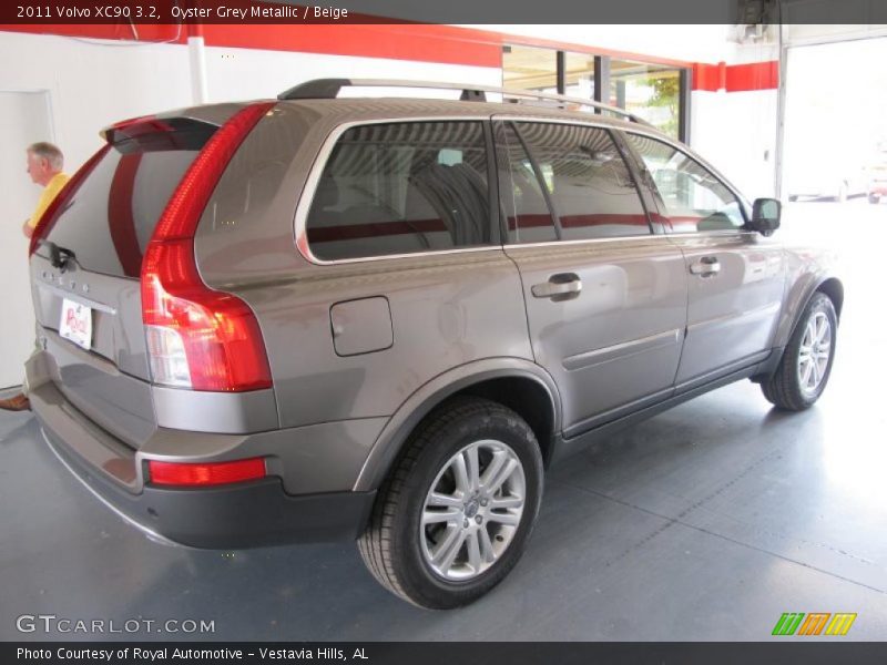 Oyster Grey Metallic / Beige 2011 Volvo XC90 3.2