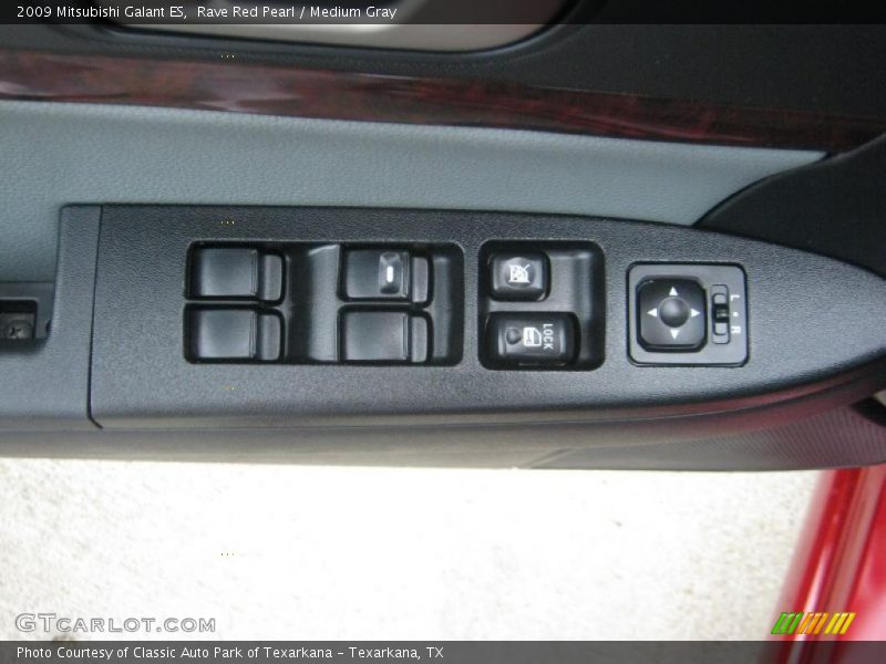 Rave Red Pearl / Medium Gray 2009 Mitsubishi Galant ES