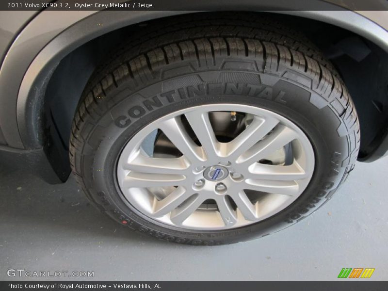 Oyster Grey Metallic / Beige 2011 Volvo XC90 3.2