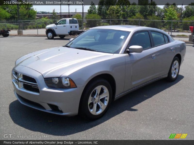 Billett Silver Metallic / Black 2011 Dodge Charger Rallye