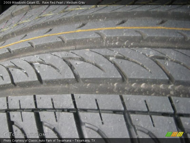 Rave Red Pearl / Medium Gray 2009 Mitsubishi Galant ES
