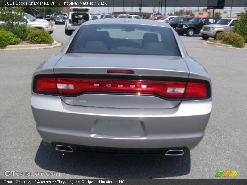 Billett Silver Metallic / Black 2011 Dodge Charger Rallye