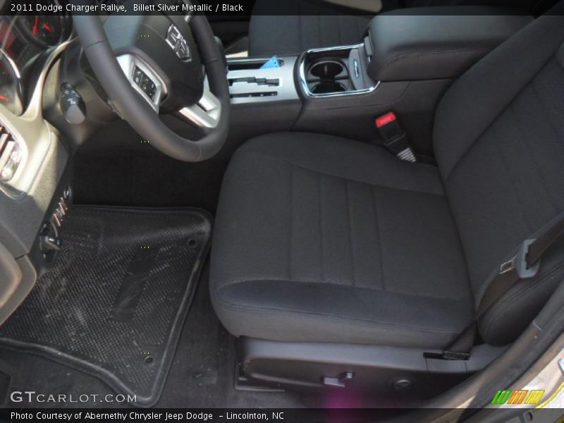 Billett Silver Metallic / Black 2011 Dodge Charger Rallye