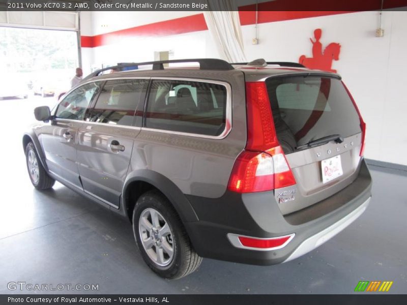 Oyster Grey Metallic / Sandstone Beige 2011 Volvo XC70 3.2 AWD