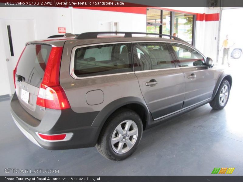 Oyster Grey Metallic / Sandstone Beige 2011 Volvo XC70 3.2 AWD