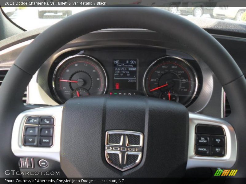 Billett Silver Metallic / Black 2011 Dodge Charger Rallye