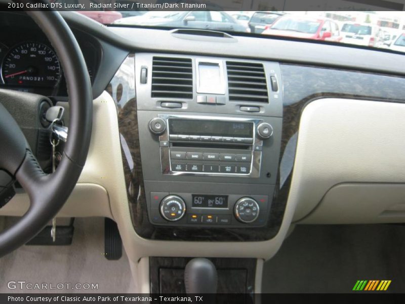 Radiant Silver / Titanium/Dark Titanium 2010 Cadillac DTS Luxury