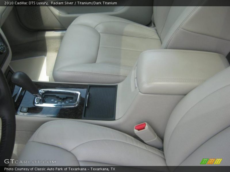 Radiant Silver / Titanium/Dark Titanium 2010 Cadillac DTS Luxury
