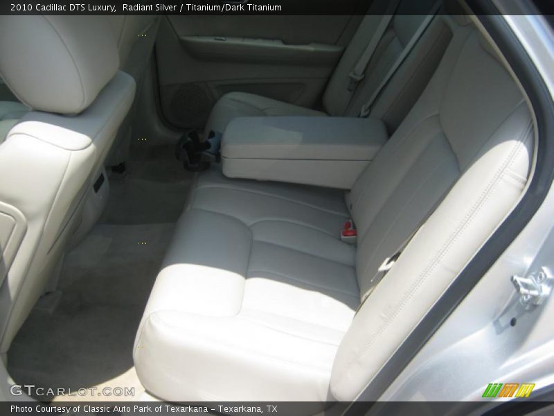 Radiant Silver / Titanium/Dark Titanium 2010 Cadillac DTS Luxury