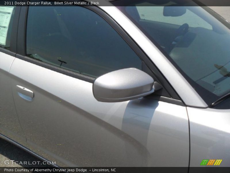 Billett Silver Metallic / Black 2011 Dodge Charger Rallye
