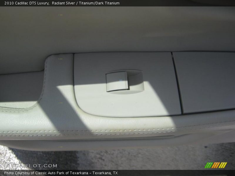 Radiant Silver / Titanium/Dark Titanium 2010 Cadillac DTS Luxury