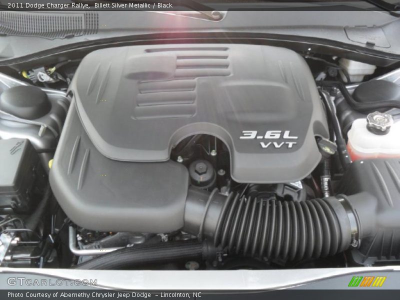 Billett Silver Metallic / Black 2011 Dodge Charger Rallye