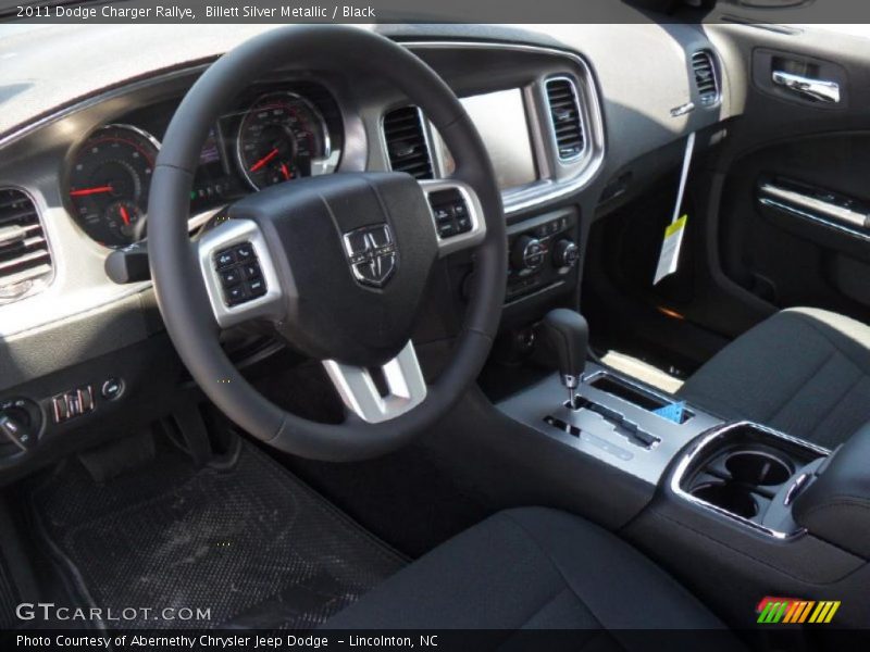 Billett Silver Metallic / Black 2011 Dodge Charger Rallye