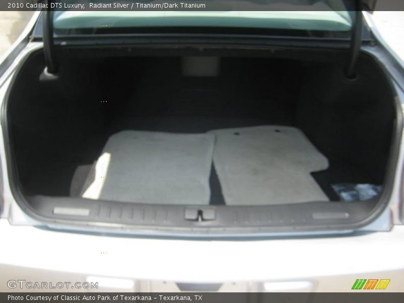 Radiant Silver / Titanium/Dark Titanium 2010 Cadillac DTS Luxury
