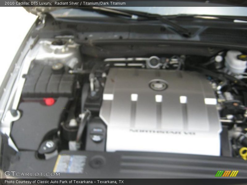 Radiant Silver / Titanium/Dark Titanium 2010 Cadillac DTS Luxury