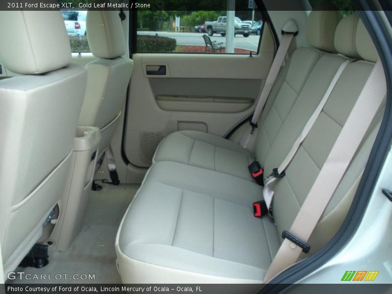 Gold Leaf Metallic / Stone 2011 Ford Escape XLT
