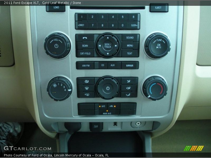 Gold Leaf Metallic / Stone 2011 Ford Escape XLT