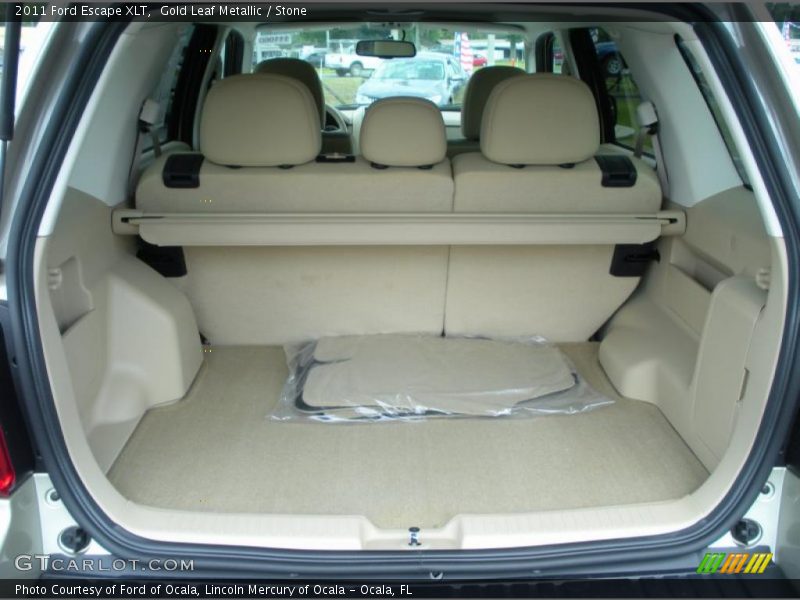 Gold Leaf Metallic / Stone 2011 Ford Escape XLT