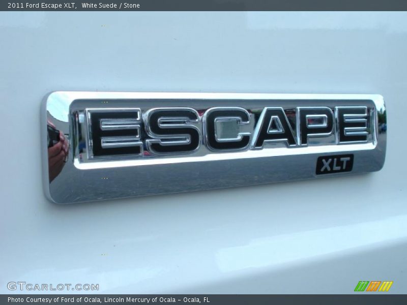 White Suede / Stone 2011 Ford Escape XLT