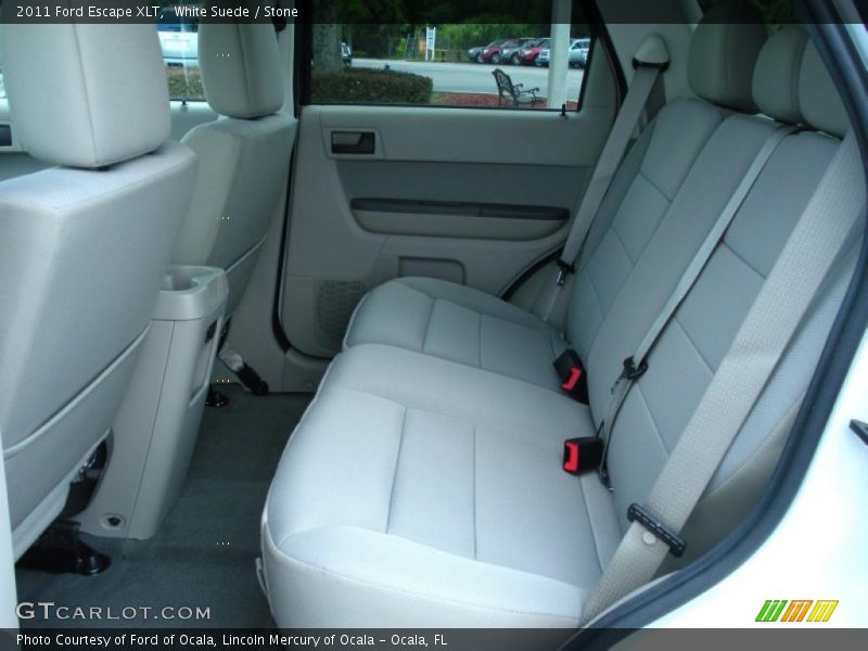 White Suede / Stone 2011 Ford Escape XLT