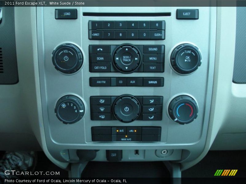 White Suede / Stone 2011 Ford Escape XLT