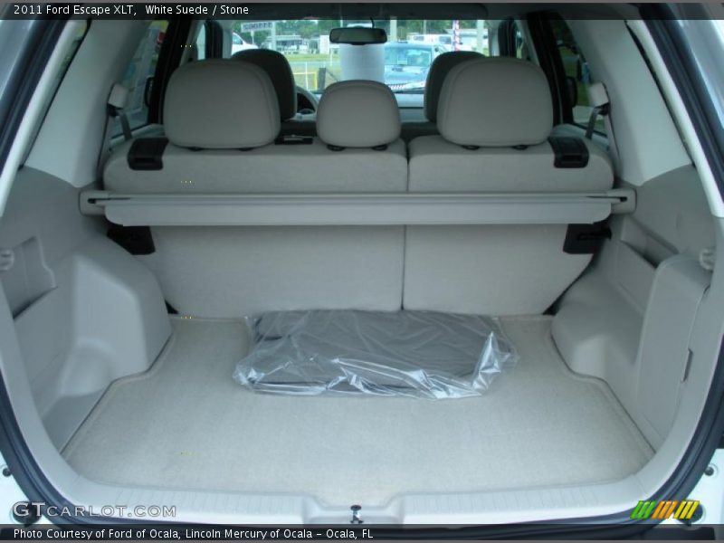 White Suede / Stone 2011 Ford Escape XLT