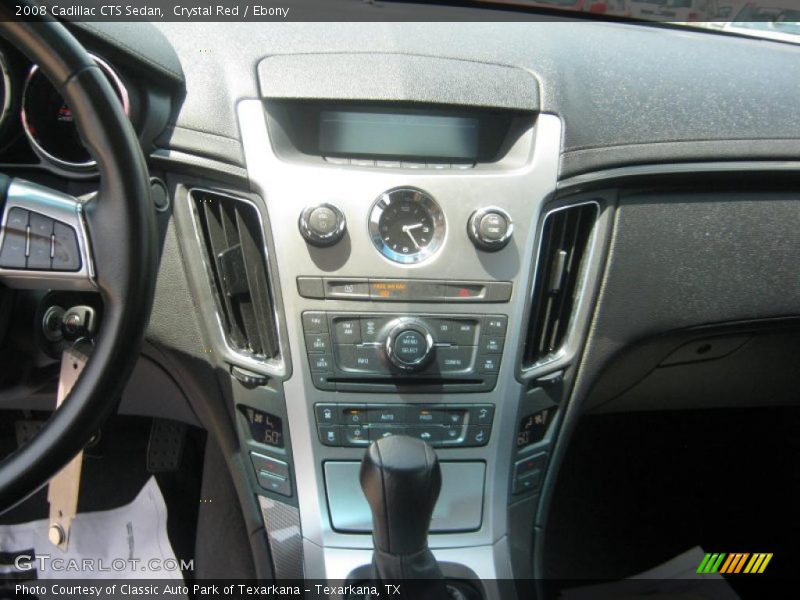 Crystal Red / Ebony 2008 Cadillac CTS Sedan