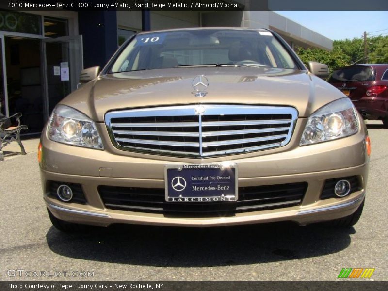 Sand Beige Metallic / Almond/Mocha 2010 Mercedes-Benz C 300 Luxury 4Matic