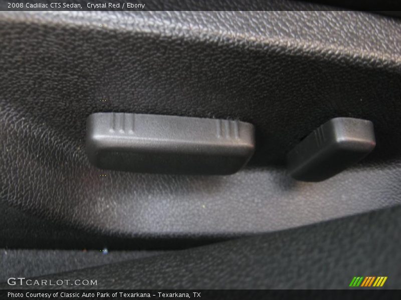 Crystal Red / Ebony 2008 Cadillac CTS Sedan