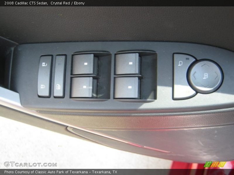 Crystal Red / Ebony 2008 Cadillac CTS Sedan