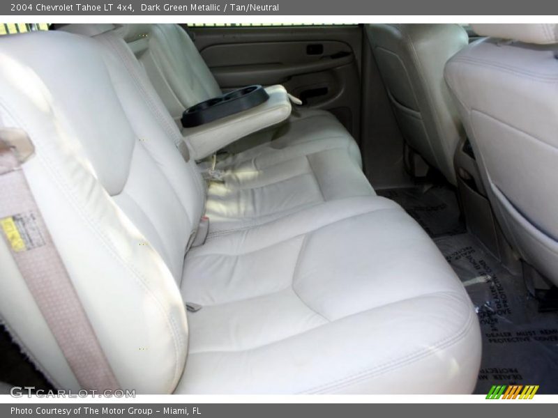 Dark Green Metallic / Tan/Neutral 2004 Chevrolet Tahoe LT 4x4