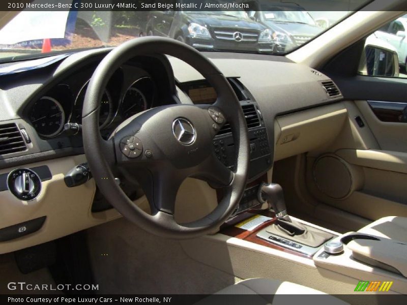 Sand Beige Metallic / Almond/Mocha 2010 Mercedes-Benz C 300 Luxury 4Matic