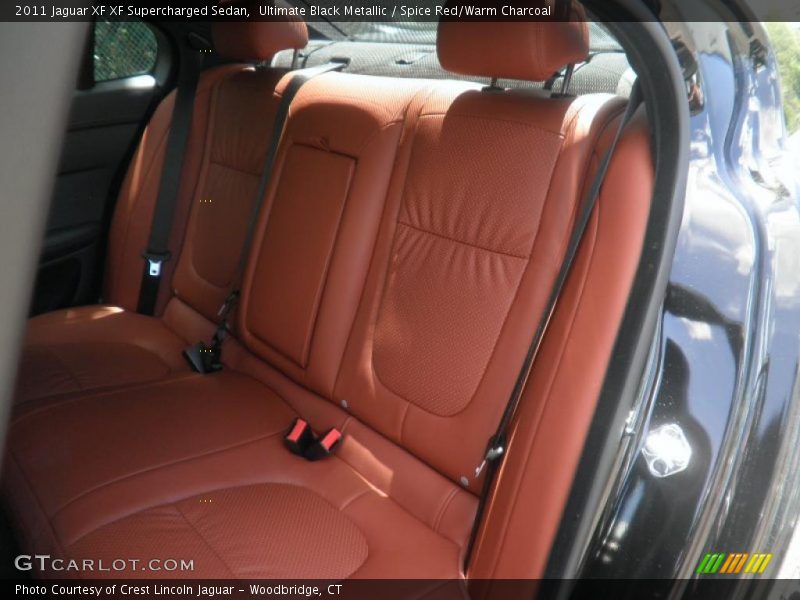  2011 XF XF Supercharged Sedan Spice Red/Warm Charcoal Interior