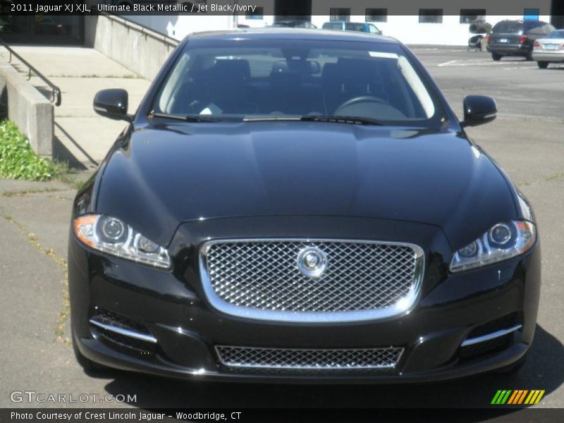 Ultimate Black Metallic / Jet Black/Ivory 2011 Jaguar XJ XJL