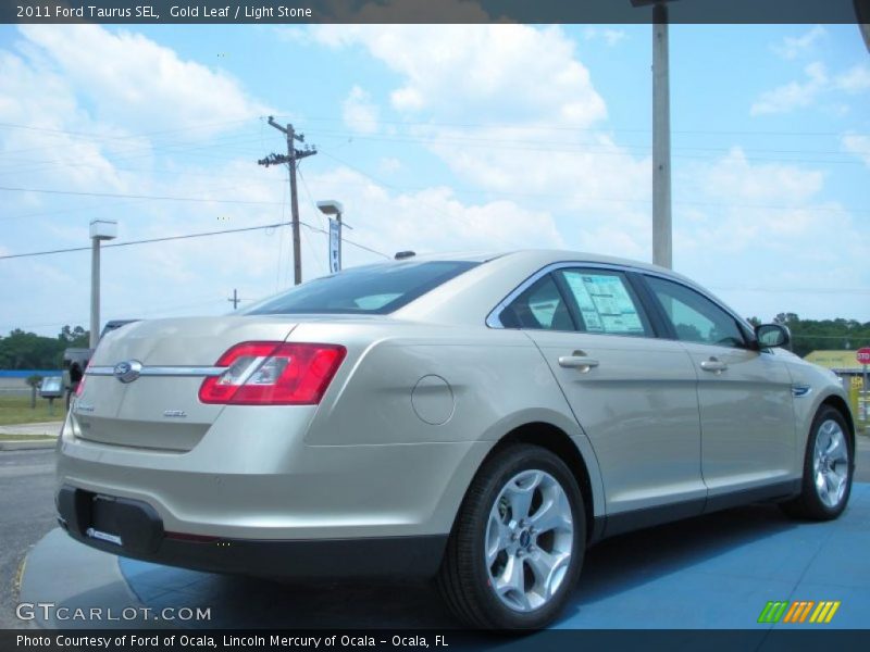 Gold Leaf / Light Stone 2011 Ford Taurus SEL