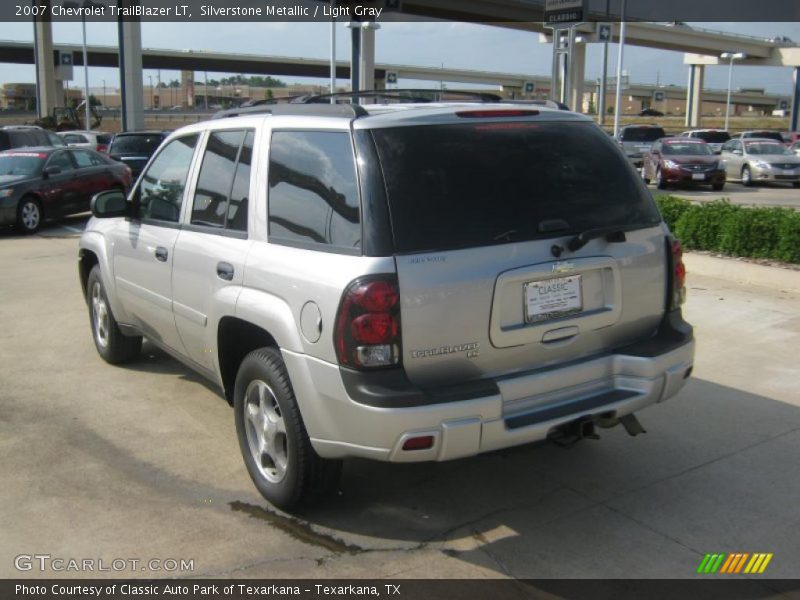 Silverstone Metallic / Light Gray 2007 Chevrolet TrailBlazer LT