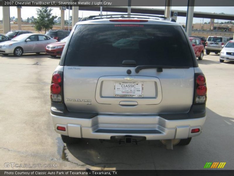 Silverstone Metallic / Light Gray 2007 Chevrolet TrailBlazer LT