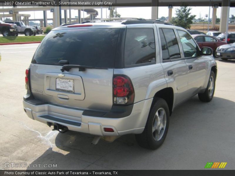 Silverstone Metallic / Light Gray 2007 Chevrolet TrailBlazer LT