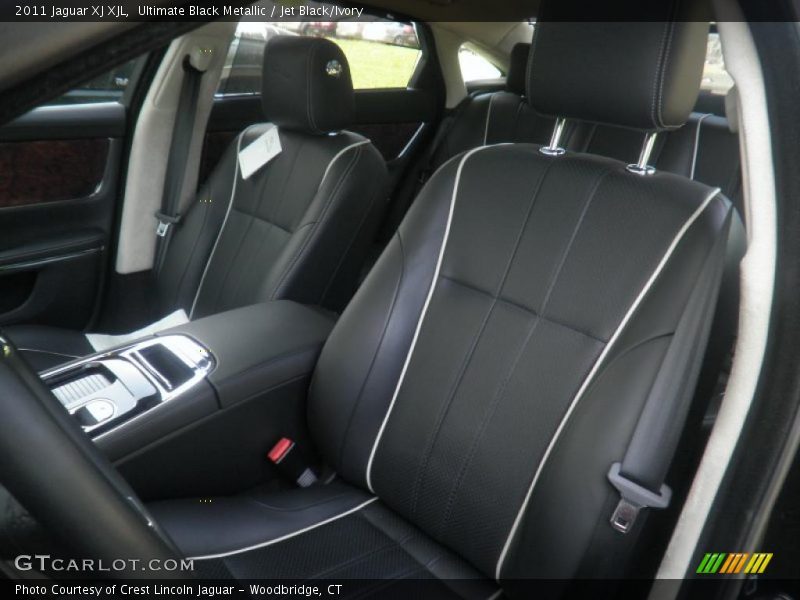  2011 XJ XJL Jet Black/Ivory Interior